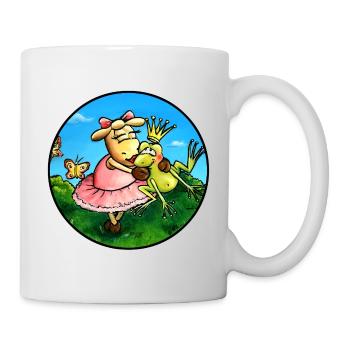 Prince Grenouille mouton - Mug blanc - blanc - Droite
