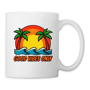 Vibes Palm Sunset - Mug - white - Right