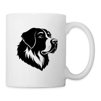 Saint-Bernard - Mug blanc - blanc - Droite