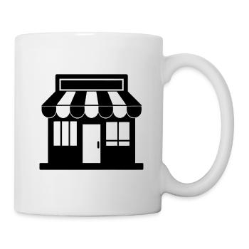 Boutique - Mug blanc - blanc - Droite