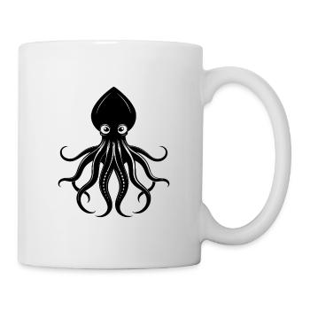 Calmar - Mug blanc - blanc - Droite