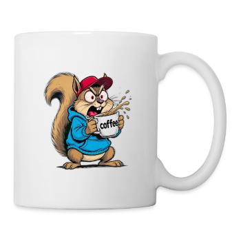 écureuil - Mug blanc - blanc - Droite