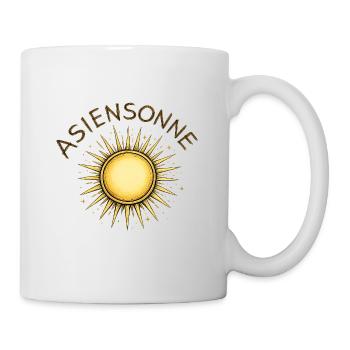 Golden Sunbeams Emblem - Mug - white - Right