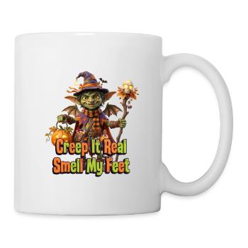 Crape It Real Gobelin Halloween Tee - Mug blanc - blanc - Droite