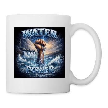 Water Power: Stormy Iron Fist - Mug - white - Right
