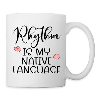 Rhythm Dance Language - Mug - white - Right