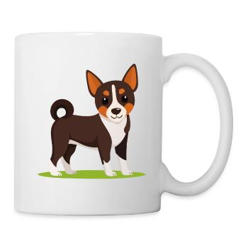 Miniature Pinscher (comic) - Mug - white - Right