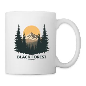 Schwarzwald Black Forest Heritage Badge - Mug - white - Right