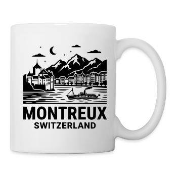 Montreaux, Switzerland - Mug - white - Right