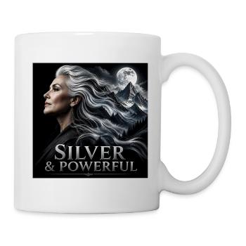 Pouvoir de la Sœur Argentée Fière des Cheveux Gris - Mug blanc - blanc - Droite