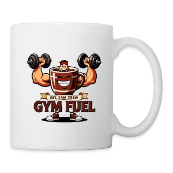 Gym Fuel 5AM Crew Coffee Lifter - Mug - white - Right