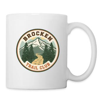 Brocken Trail Club | Resin Vintage Badge - Mug - white - Right