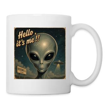 ALIEN - Hello it's me - Mug - white - Right