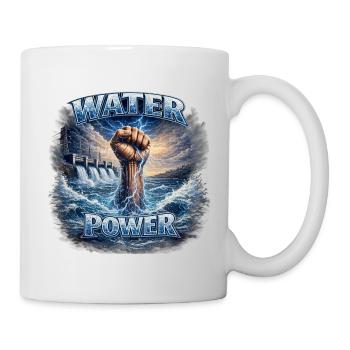Poing Hydroélectrique - Mug blanc - blanc - Droite