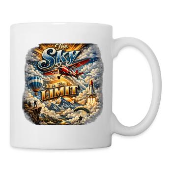 Le ciel est la limite - Mug blanc - blanc - Droite