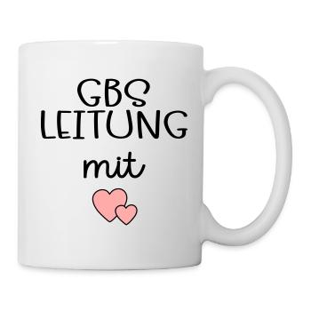 Bildung Betreuung Leitung - Tasse - Weiß - Rechts