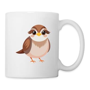 Bébé moineau - Mug blanc - blanc - Droite