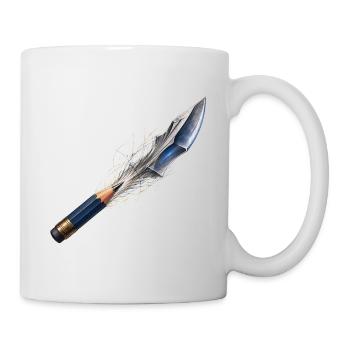 Shimmering Spear of Art - Mug - white - Right