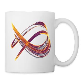 Golden Chaos Ride – Chaos Theory - Mug - white - Right