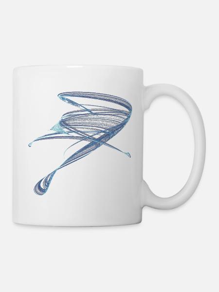 Le chemin de fer secret – Théorie du chaos - Mug blanc - blanc
