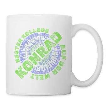 Konrad als Job - Tasse - Weiß - Rechts