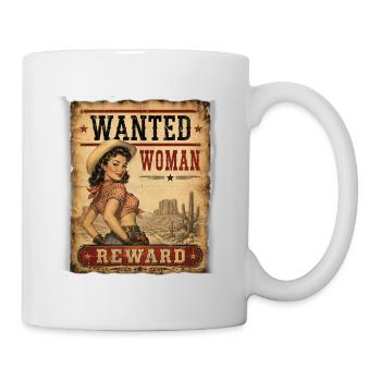 wanted_woman - Mug - white - Right