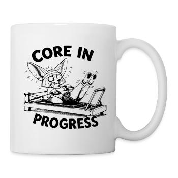 Funny Pilates Saying | Gift for Pilates fan - Mug - white - Right