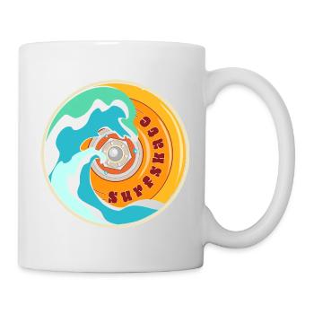 Surfskate Lover - Mug - white - Right