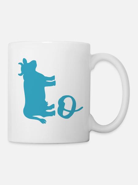 Vache suédoise - Mug blanc - blanc