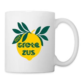 Annonce du bébé 2027 - Mug blanc - blanc - Droite