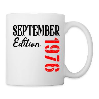 50e anniversaire septembre 1976 - Mug blanc - blanc - Droite