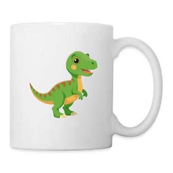 Baby t-rex - Mug - white - Right