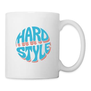 Explosion néon de style dur - Mug blanc - blanc - Droite