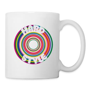 Style Arc-en-ciel Dur - Mug blanc - blanc - Droite