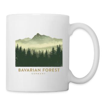 Bavarian Forest | Vintage National Park - Mug - white - Right