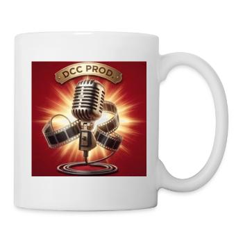 Microphone rétro cinématigue DCC PROD - Mug blanc - blanc - Droite