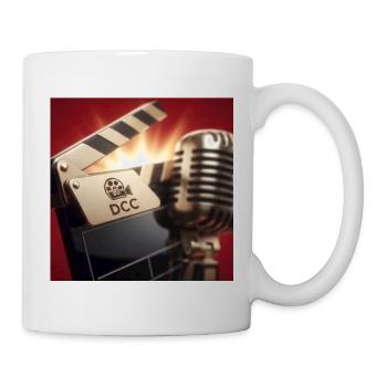 Microphone et Clapboard DCC - Mug blanc - blanc - Droite