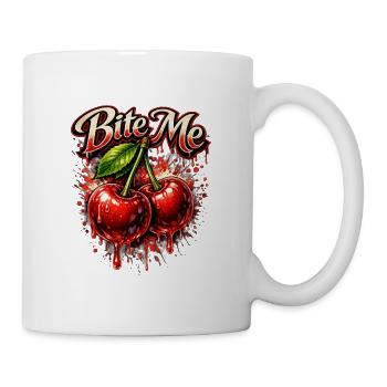 Graphique Me Cherries - Mug blanc - blanc - Droite