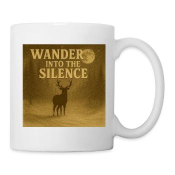 Errer dans le silence - Mug blanc - blanc - Droite