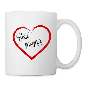 Meilleure maman - Mug blanc - blanc - Droite