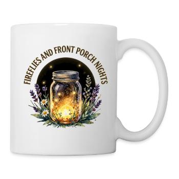 Fireflies and Front Porch Nights - Mug - white - Right