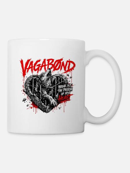 BREAK_OUT_THE_PRISON_OF_MY_HEART_1 - Tasse - Weiß