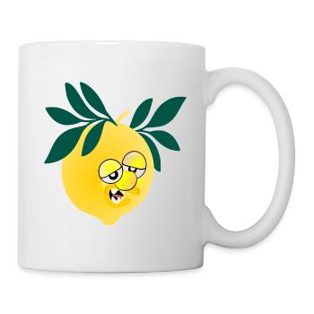 Citron Fatigué - Mug blanc - blanc - Droite