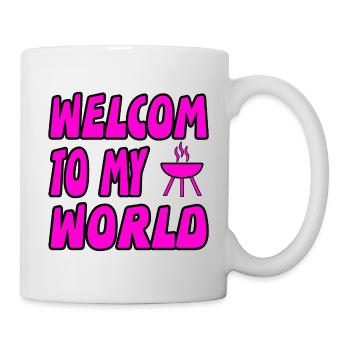 Griller - Mug blanc - blanc - Droite