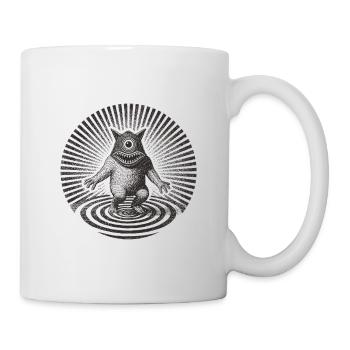 Ascendances démoniaques intérieures - Mug blanc - blanc - Droite