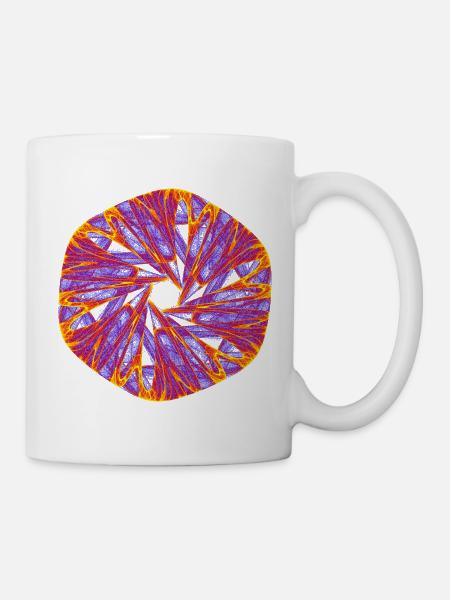 Glowing Star – Strange Attractor - Mug - white