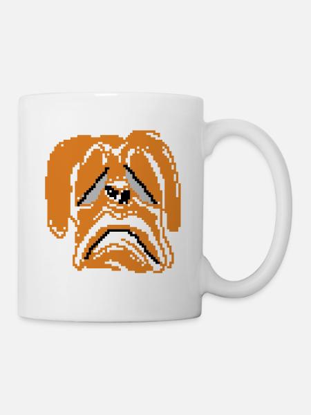 Sad Dog - Mug - white