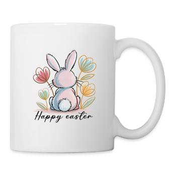Happy Easter Bunny - Tasse - Weiß - Rechts