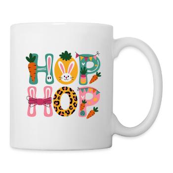 Hip Hop Easter Day - Tasse - Weiß - Rechts