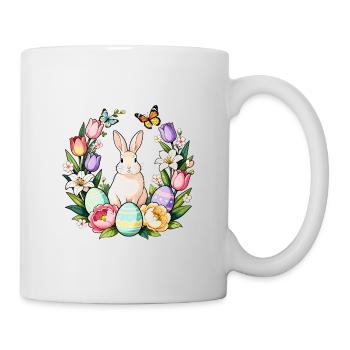 Easter Bloom Bunny - Mug - white - Right